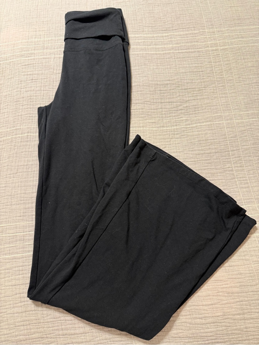 aerie OFFLINE OG Foldover High Rise Super Flare Leggings